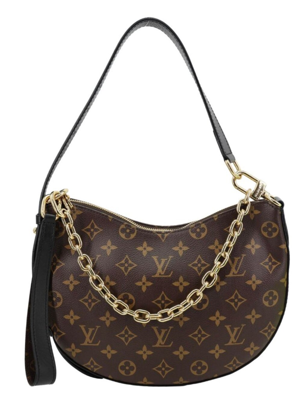 Louis Vuitton Cookie BB Monogram Canvas Hobo Bag Brown